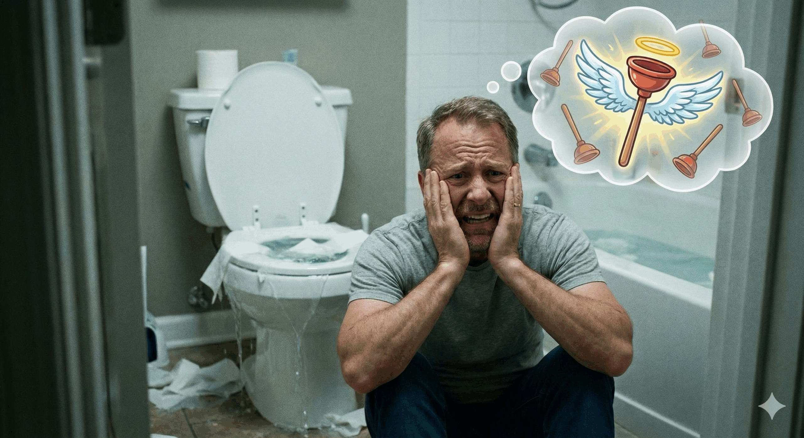 변기 막혔을때 뚫는법 종결: 뚫어뻥 없을 때 샴푸, 페트병, 비닐로 1분 만에 뚫는 성공 노하우