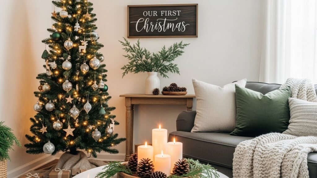 신혼부부를 위한 2025년 감성적인 크리스마스 홈데코 아이디어