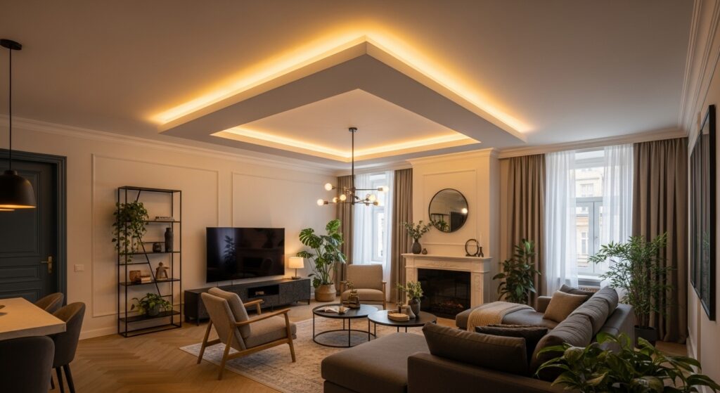 구축 아파트 30평대 거실 우물천장 간접등 시공 전 꼭 알아야 할 것