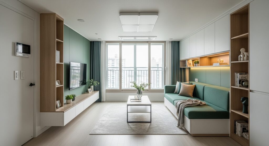 좁은 공간을 넓게 쓰는 20평대 소형 아파트 리모델링, 빌트인 가구 활용 팁 2026