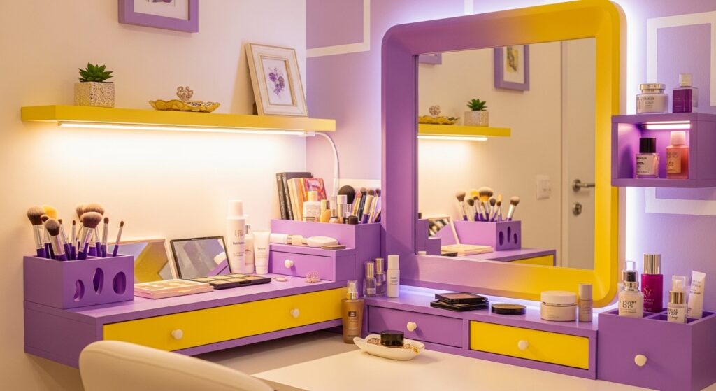 내 취향 100%! 나만의 개성 넘치는 화장대 인테리어 DIY 아이디어